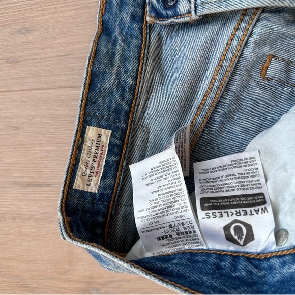 Levi 501 S Jeans W24 L30 - Picture 5 of 9